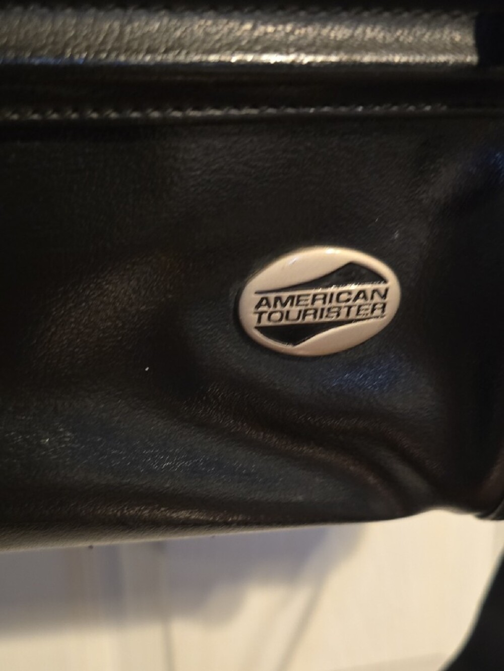 Leather Messenger Bag - Black - Unknown Brand - Picture 2 of 5
